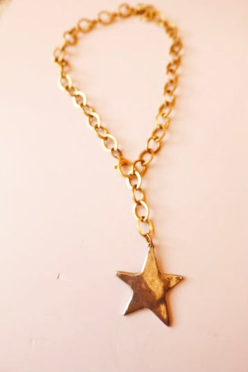 AWE Frontlock Necklace Star Silver