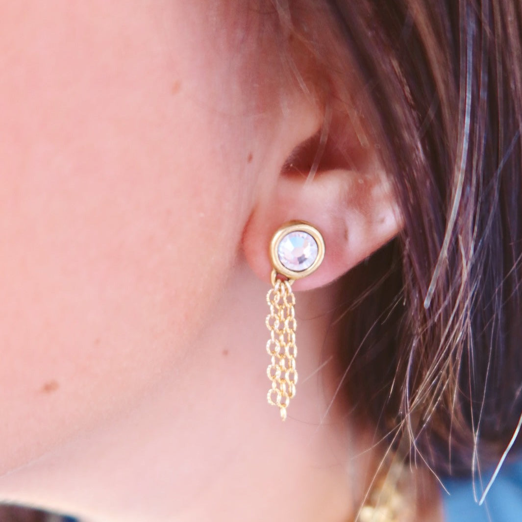 Lily Short Chain Earring