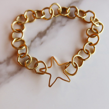 Sav Star Bracelet Gold